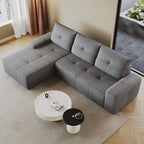 Cloud Sofa | 104" Boneless Chenille Sectional With Detached Chaise