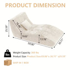 Sleeper Sofa | 59" Self-Standing Lounge Sofa Bed