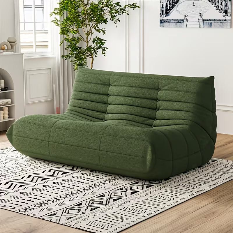 Sleeper Sofa | Fleece Beanbag Sofa with Deep Foam Seating