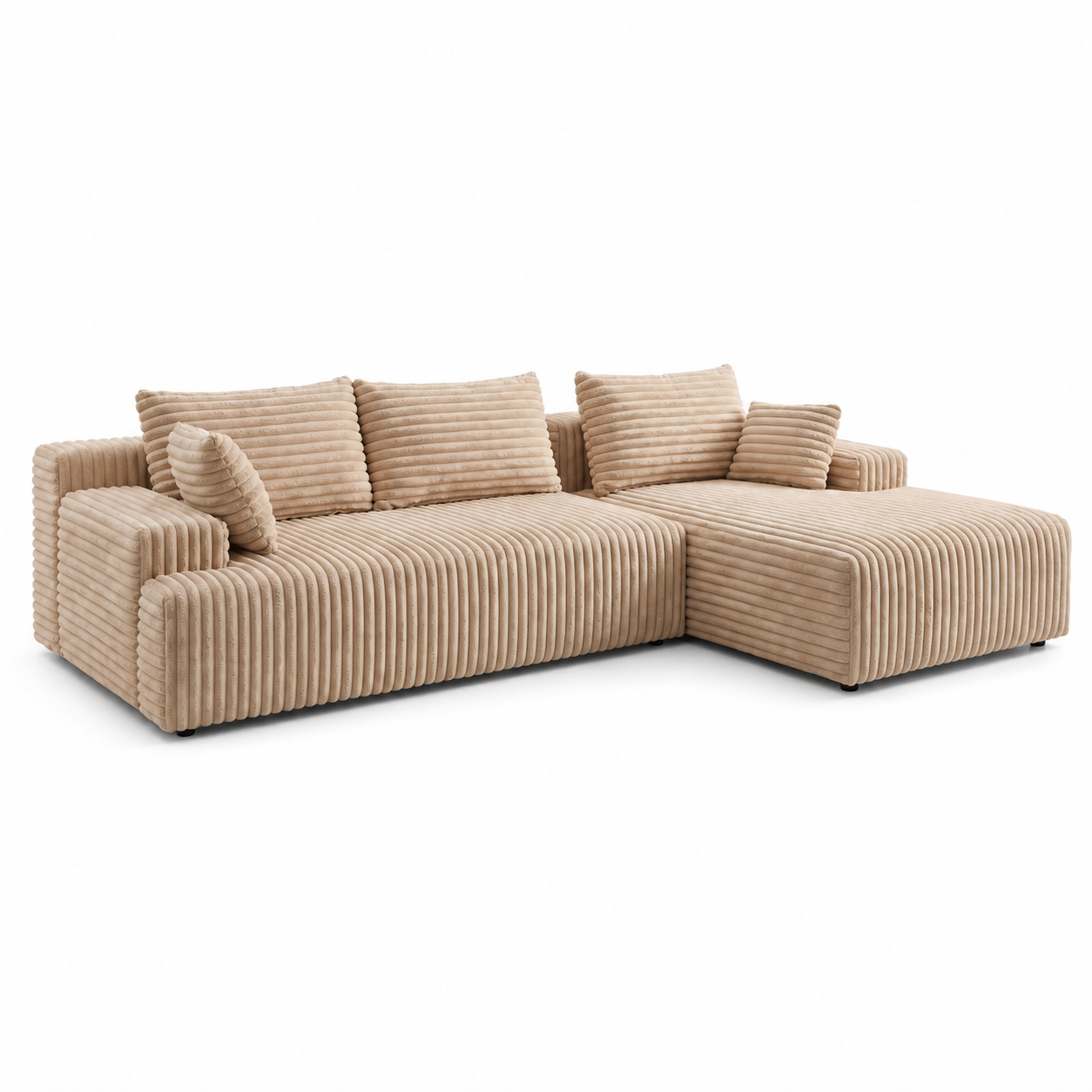 Cloud Sofa | Standard L-Shape Corduroy Sectional