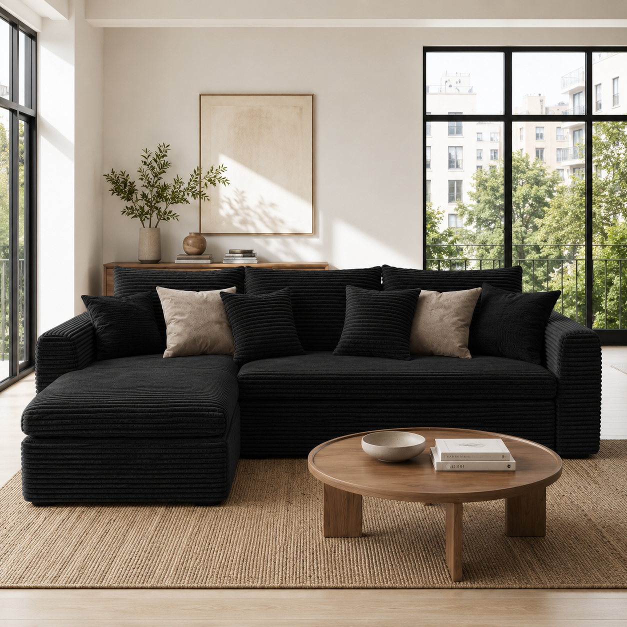 Flex Sofa | 108" Boneless L-Shape Sectional