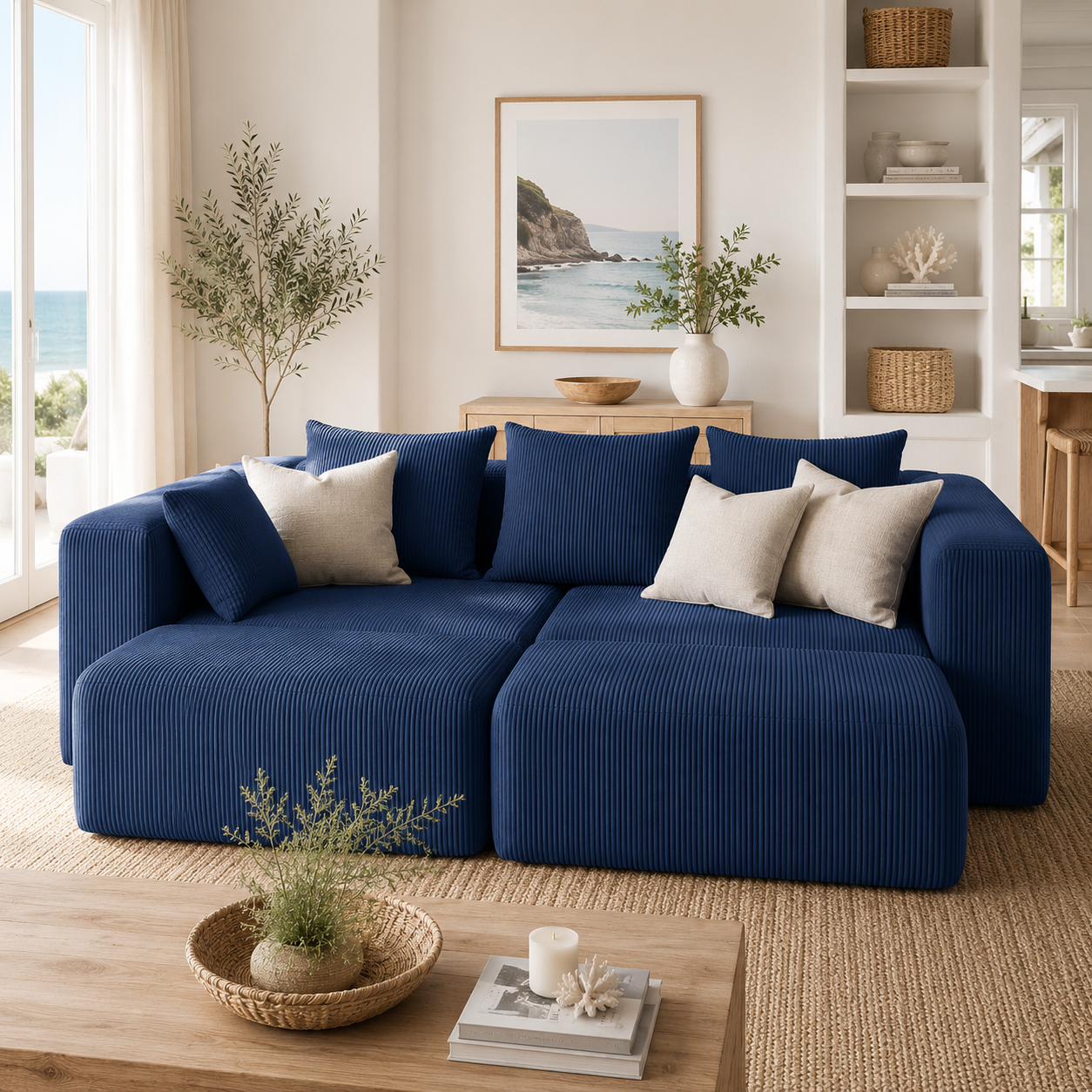 Cloud Sofa | 117" Memory Foam Modular Sectional