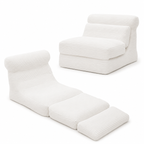 Sleeper Sofa | Ergonomic Folding Sofa Bed | 3-in-1 Convertible Corduroy