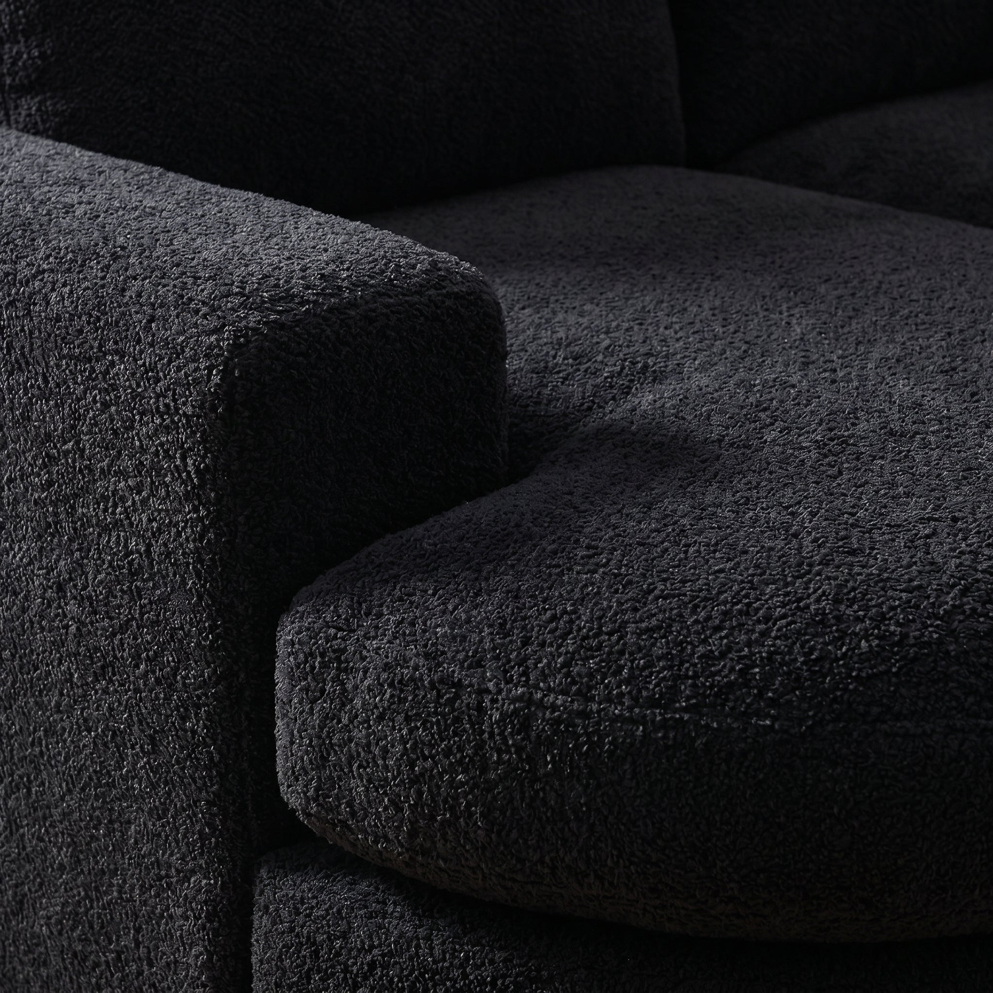 (2) B1 Cloud Sofa | 99" Chenille Curved Sectional