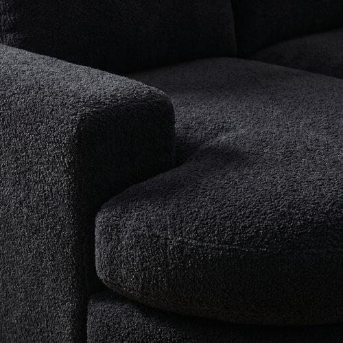 (2) B1 Cloud Sofa | 99" Chenille Curved Sectional