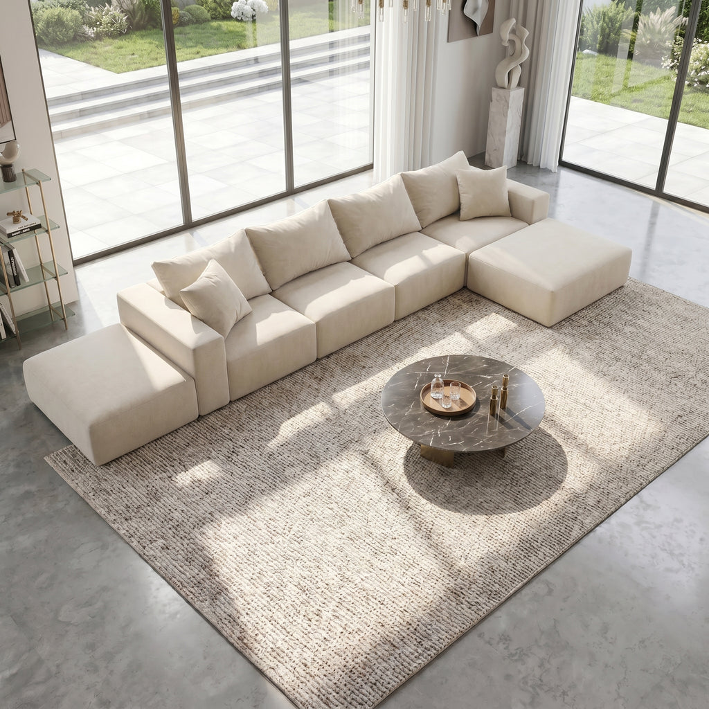 (3) B1 Mega Sofa | 162" Oversized Modular Cloud Sectional