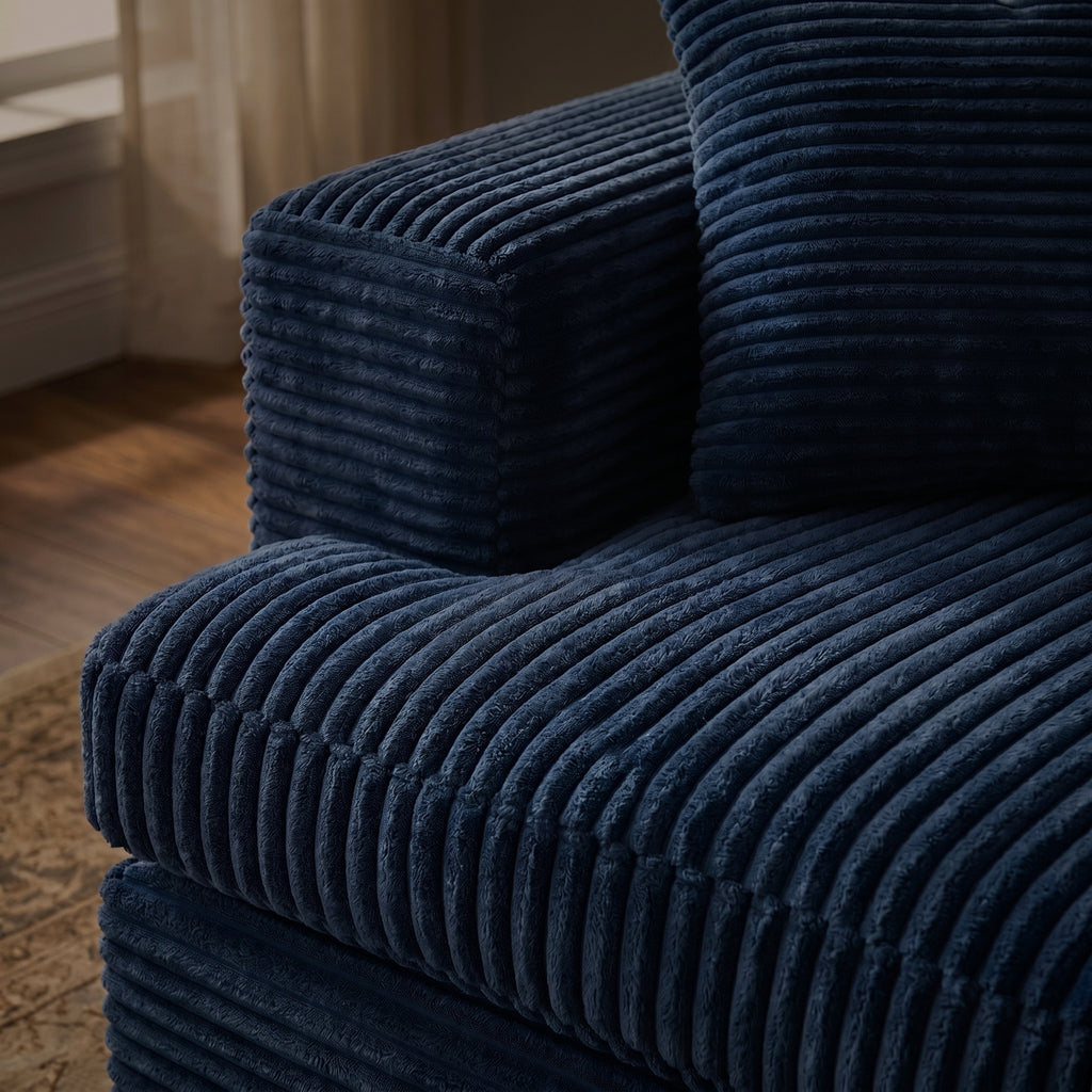 Cloud Sofa | Standard L-Shape Corduroy Sectional