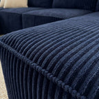Mega Sofa | 128" Modular U-Shape Boneless Cloud Couch with Double Chaise - Boneless Sectional Sofa | Boneless Labs