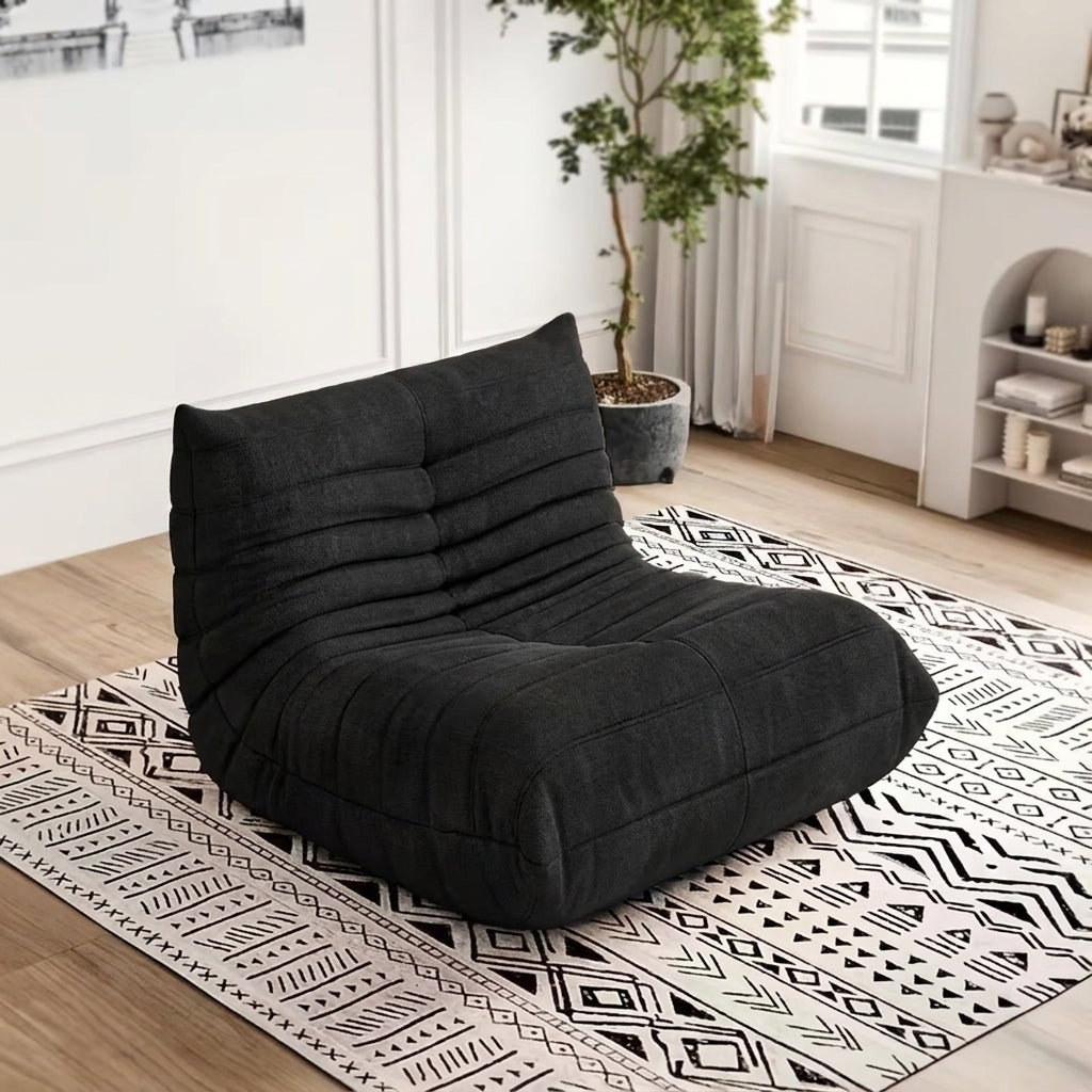 Sleeper Sofa | Fleece Beanbag Sofa with Deep Foam Seating