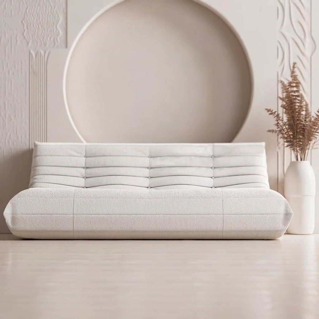 Sleeper Sofa | Fleece Beanbag Sofa with Deep Foam Seating