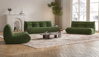 Sleeper Sofa | Fleece Beanbag Sofa with Deep Foam Seating