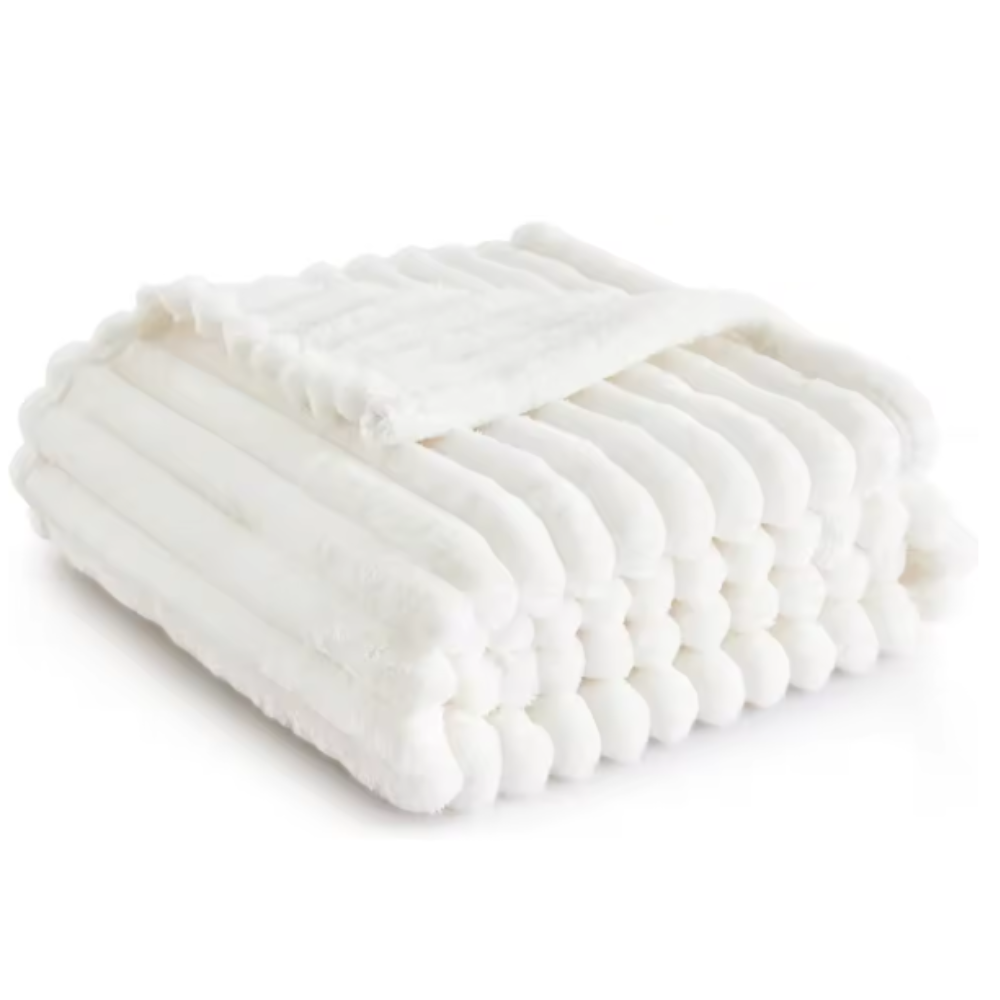 Throw On Blanket | Ultra-Soft Fleece Sofa Blanket