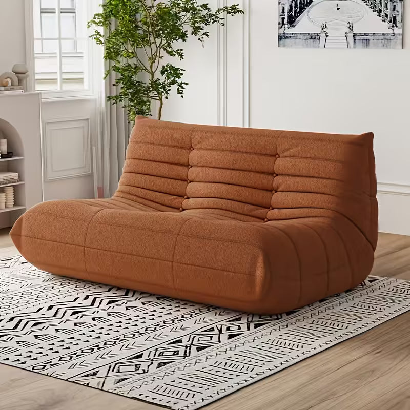Sleeper Sofa | Fleece Beanbag Sofa with Deep Foam Seating