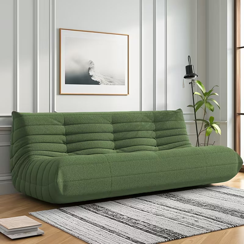 Sleeper Sofa | Fleece Beanbag Sofa with Deep Foam Seating